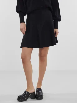 naisten hame, YASFONNY HW KNIT SKIRT>Y.A.S Best