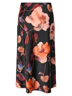 naisten hame YASPELLA HW MIDI SKIRT S. NOOS, Black Pilana><noscript><img width=
