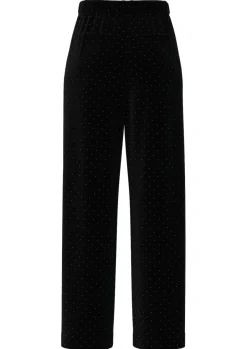 naisten housut, YASHELLA HW VELOUR ELASTIC PANT>Y.A.S Sale