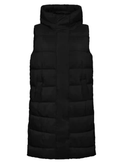 naisten liivi K-YASLIRO PADDED VEST, musta>Y.A.S Best