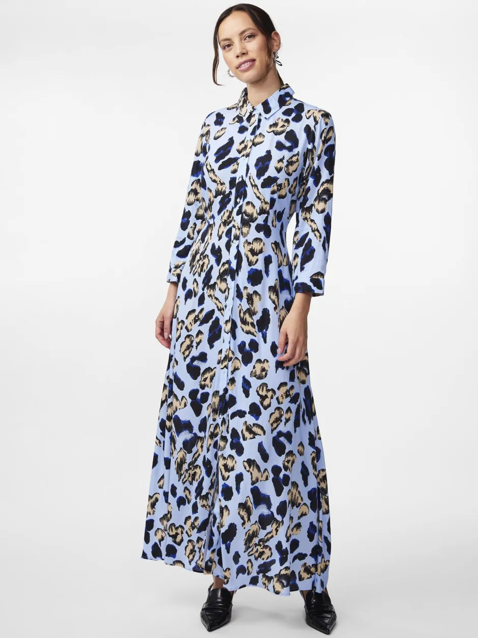 Naisten Maksimekko YASSAVANNA LONG SHIRT DRESS>Y.A.S