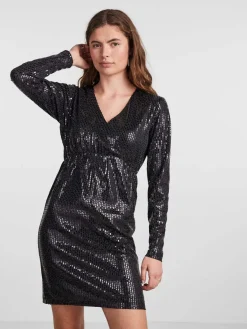 naisten mekko, AD-YASDARKNESS LS DRESS>Y.A.S Discount