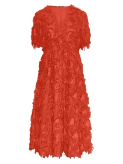 Naisten Mekko, K-YASPAZYLLA 2/4 MIDI DRESS>Y.A.S Clearance