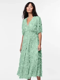 Naisten Mekko, K-YASPAZYLLA 2/4 MIDI DRESS>Y.A.S