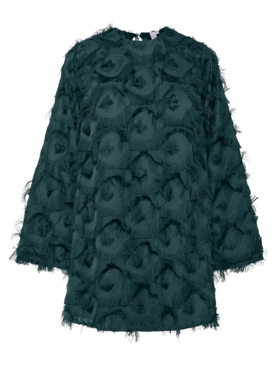 naisten mekko YASDIO LS SHORT DRESS,>Y.A.S Best