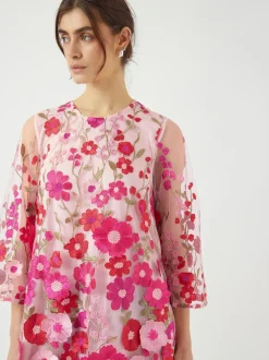 naisten mekko, YASFLOWERING 3/4 DRESS i><noscript><img width=