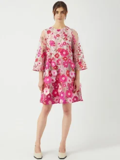 naisten mekko, YASFLOWERING 3/4 DRESS i><noscript><img width=