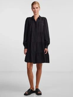 Naisten Mekko, YASPALA LS SHIRT DRESS><noscript><img width=