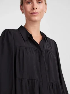 Naisten Mekko, YASPALA LS SHIRT DRESS><noscript><img width=