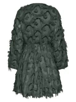 naisten mekko, YASPAZYLLA 7/8 DRESS Armeijanvihreä>Y.A.S Best