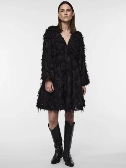 naisten mekko, YASPAZYLLA 7/8 DRESS>Y.A.S