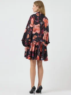 naisten mekko YASPILANA LS DRESS S, Black Pilana>Y.A.S Online