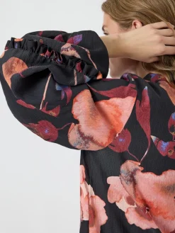 naisten mekko YASPILANA LS DRESS S, Black Pilana><noscript><img width=