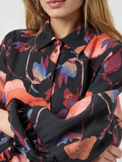 naisten mekko YASPILANA LS DRESS S, Black Pilana><noscript><img width=