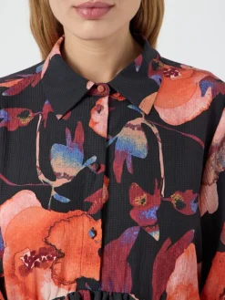 naisten mekko YASPILANA LS DRESS S, Black Pilana><noscript><img width=