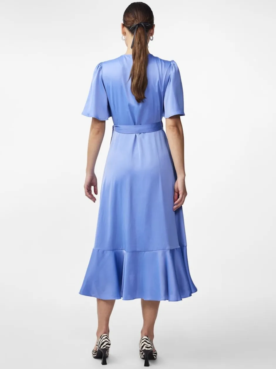 Naisten Mekko, YASTHEA 2/4 MIDI WRAP DRESS>Y.A.S Online