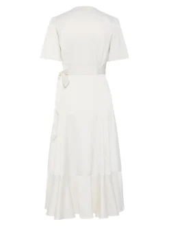 Naisten Mekko, YASTHEA 2/4 MIDI WRAP DRESS>Y.A.S Clearance