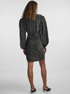 Naisten Mekko, YASTIKKA LS GLITTER DRESS NOOS><noscript><img width=