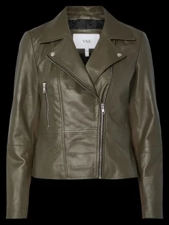 naisten nahkatakki, YASSOPHIE LEATHER JACKET><noscript><img width=