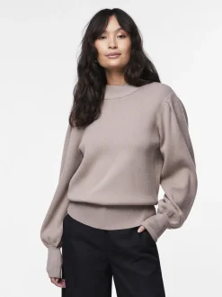 Naisten Neulepusero, YASFONNY LS KNIT PULLOVER S. NOOS>Y.A.S Outlet