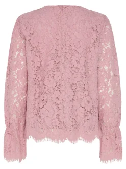 naisten paita, YASPERLA LS LACE TOP S>Y.A.S Outlet