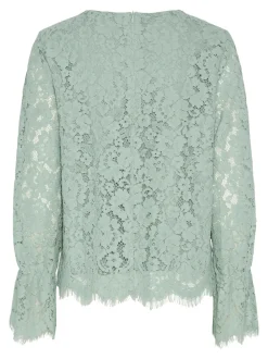 naisten paita, YASPERLA LS LACE TOP S>Y.A.S Clearance