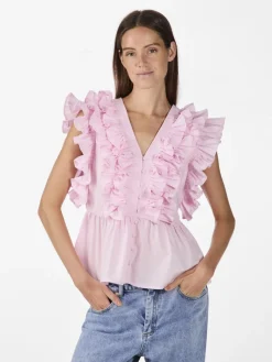 naisten paita, YASRUNA CS RUFFLE TOP>Y.A.S Outlet