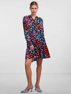 Naisten PaitaMekko, YASALIRA LS SHIRT DRESS NOOS>Y.A.S Best