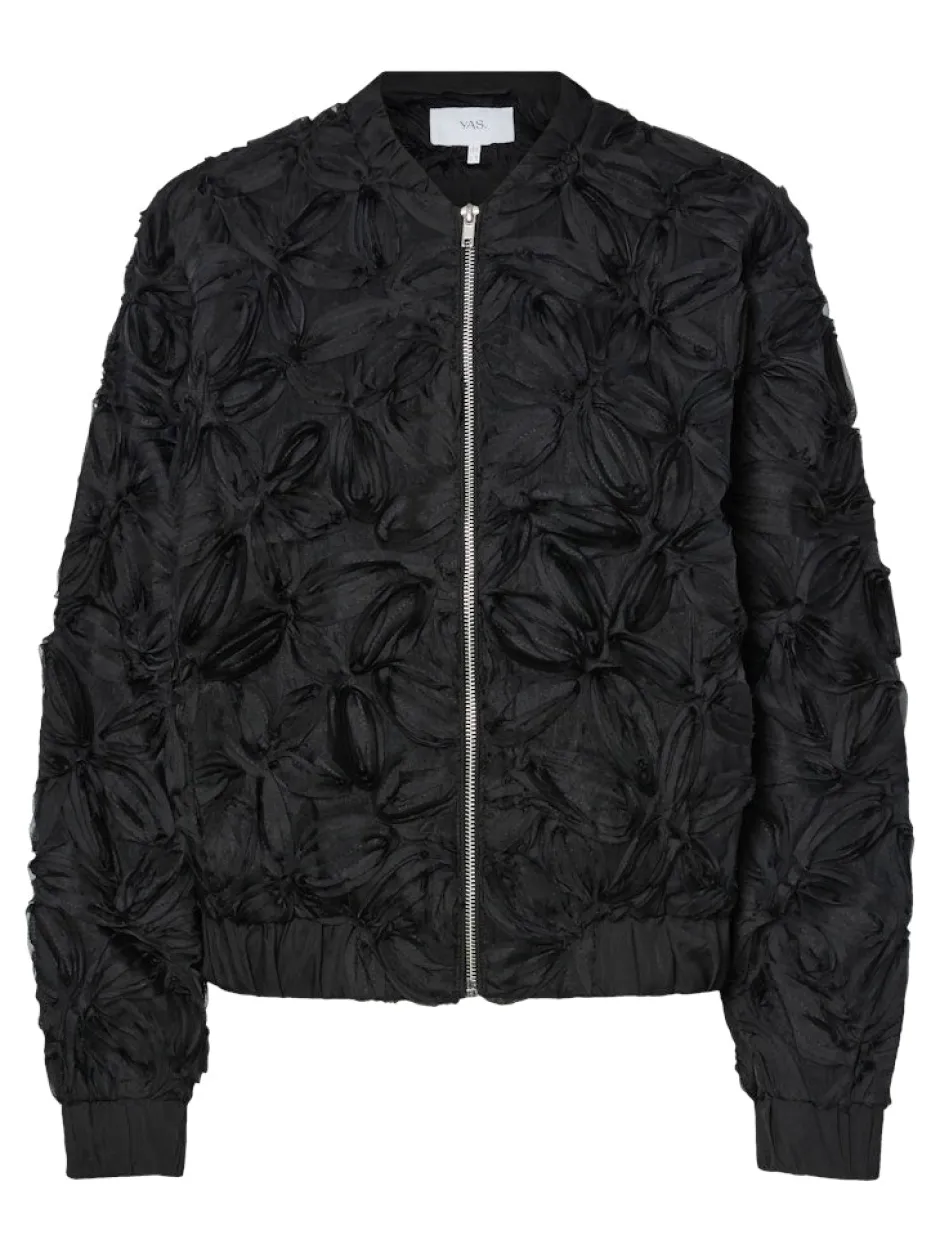 naisten takki YASMARIA LS BOMBER JACKET, musta>Y.A.S Best