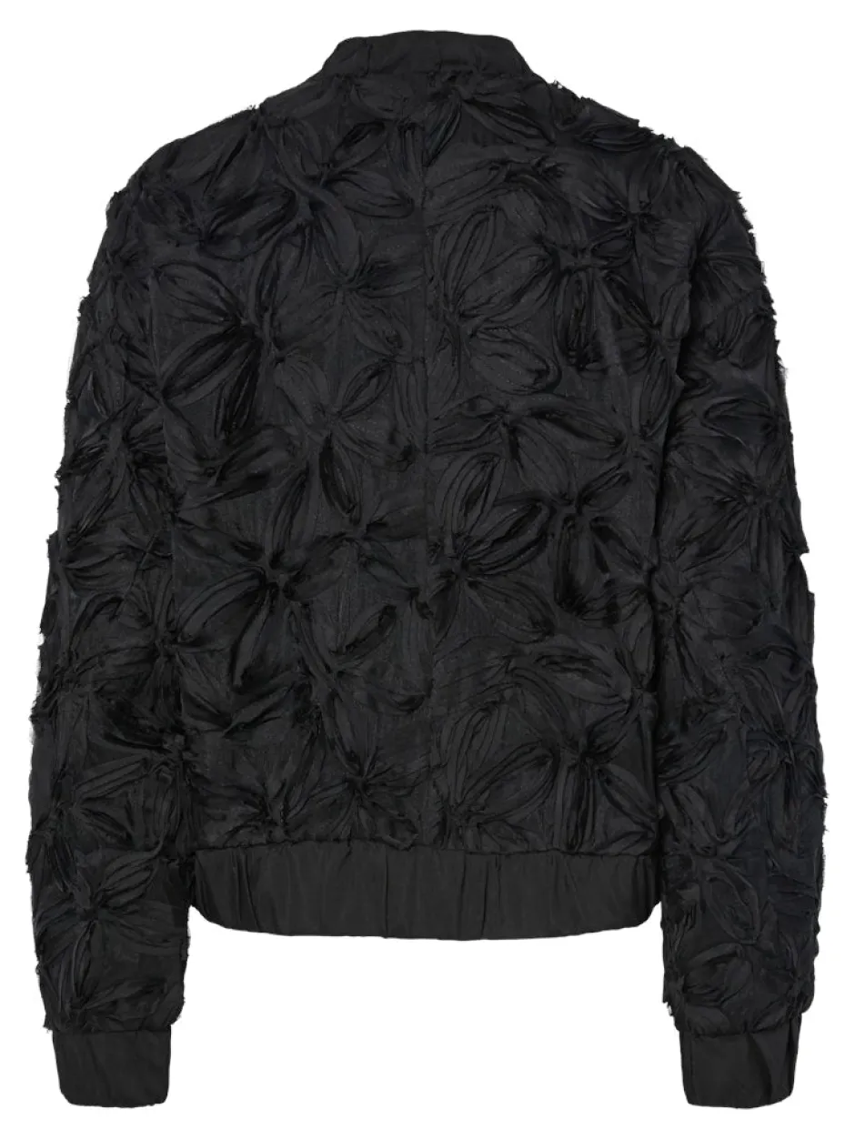 naisten takki YASMARIA LS BOMBER JACKET, musta>Y.A.S Best