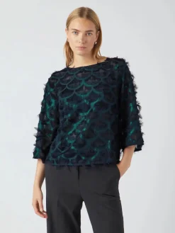 naisten toppi, YASPAZILLA 3/4 TOP>Y.A.S Sale